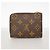 Louis Vuitton Monogram Portefeuille Noir Compact Wallet Marrone - vista 6