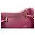 Borsa a tracolla con catena Chanel in vitello granulato rosa - vista 6