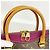 Borsa Louis Vuitton Monogram Pallas BB Viola scuro - vista 8