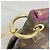 Borsa Louis Vuitton Monogram Pallas BB Viola scuro - vista 9