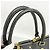 Borsa Louis Vuitton Monogram Empreinte Mazarine MM Nero - vista 8