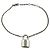Lockit Bracciale con charm argentato Louis Vuitton Argento - vista 4