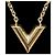 Louis Vuitton Collar Essential V Perle Oro Dorado - vista 5