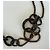 Collana con chiusura Toggle Lanvin Paris Made in France Bronzo - vista 8