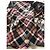 Set Blazer e Gonna in Misto Lana a Quadri Alexander McQueen Nero Bianco Rosso Grigio - vista 16