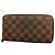 Louis Vuitton Damier Zippy Long Wallet Damier ebene
