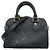 Borsa Louis Vuitton Monogram Empreinte Speedy Bandoulière 20 Nero