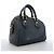 Borsa Louis Vuitton Monogram Empreinte Speedy Bandoulière 20 Nero - vista 2