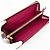 Louis Vuitton Monogram Portefeuille Clemence Long Wallet Marrone Fuschia - vista 3