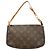 Louis Vuitton Monogram Pochette Accessoires Pouch Braun