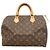 Sac à main Louis Vuitton Monogram Speedy 30 Marron