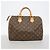 Sac à main Louis Vuitton Monogram Speedy 30 Marron - vue 10