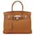 Hermès Borsa Hermes Birkin 30 Taurillon Clemence Marrone