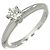 Tiffany & Co. Solitärring aus Platin
