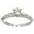 Tiffany & Co. Solitärring aus Platin - Ansicht 2