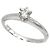 Tiffany & Co. Solitärring aus Platin - Ansicht 5
