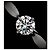 Bulgari Bvlgari BVLGARI Dedicata Venezia Diamantring aus Platin - Ansicht 6