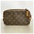 Borsa a tracolla Louis Vuitton Monogram Pochette Marly Bandoulière Marrone - vista 10