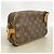 Borsa a tracolla Louis Vuitton Monogram Pochette Marly Bandoulière Marrone - vista 2