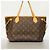 Borsa Tote Louis Vuitton Monogram Neverfull PM Marrone - vista 11