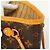 Borsa Tote Louis Vuitton Monogram Neverfull PM Marrone - vista 8