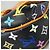 Bolsa de Ombro Louis Vuitton Monogram Multicolor Patty M40306 Noir Preto - vista 6