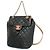 Chanel Matelassé Rucksack aus Lammleder Schwarz Mehrfarben