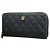 Cartera larga Chanel negra Negro