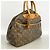 Borsa Louis Vuitton Monogram Deauville M47270 Marrone - vista 2
