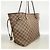 Borsa Tote Louis Vuitton Damier Neverfull MM N51105 Ebene Damier ebene - vista 2