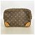 Borsa a tracolla Louis Vuitton Monogram Trocadero 27 Marrone - vista 11