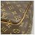 Borsa Louis Vuitton Monogram Deauville Marrone - vista 10