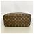 Borsa Louis Vuitton Monogram Deauville Marrone - vista 3