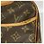 Borsa Louis Vuitton Monogram Deauville Marrone - vista 6