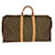 Louis Vuitton Keepall Monogram 55 Marrone  - vista 1