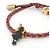 Bracciale con Charms Louis Vuitton Rouge Rosso - vista 2