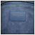 Clutch Christian Dior in pelle blu - vista 7
