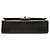 Borsa a tracolla Chanel Matelassé Black Double Flap Nero - vista 3