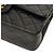 Borsa a tracolla Chanel Matelassé Black Double Flap Nero - vista 4