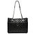 Borsa Tote Chanel Matelassé Coco Mark Chain Nero