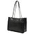 Borsa Tote Chanel Matelassé Coco Mark Chain Nero - vista 2