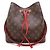 Néonoé Borsa a tracolla Louis Vuitton Monogram NeoNoe Marrone Rosso Monogramma