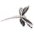 Van Cleef & Arpels Daphne Clip Brooch Black Golden  - view 2