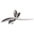 Van Cleef & Arpels Daphne Clip Brooch Black Golden  - view 3