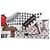 Hermès Hermes Twilly Cloute Cavalier en Forme Scarf con Tachuelas Castaño Blanco - vista 3