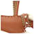 Hermès Pingente de bolsa Hermes Badie Marrom  - vista 4