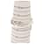 Hermès Boucles Sellier Inflexible Double Tour Bracelet Argenté  - vue 9