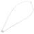 Hermès Hermes Pop H Mini White Silver Hardware Necklace Silvery  - view 3