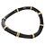 Choker Gucci Bamboo in metallo nero