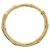 Choker Gucci Bamboo in metallo dorato D'oro - vista 3